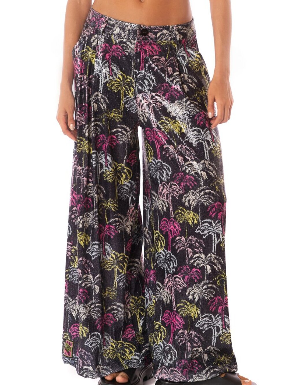Maaji Neon Palmery Stella Cover-Up Pants M